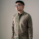 Verdanta - Mandalas Kemeja Batik Pria Premium Lengan Panjang - Mandalas