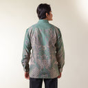 Verdanta - Mandalas Premium Men's Long Sleeve Batik Shirt - Mandalas