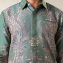 Verdanta - Mandalas Set Sarimbit Couple Kemeja Lengan Panjang dan Rok Batik Premium - Mandalas