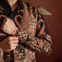 Verlangga - Mandalas Kemeja Batik Pria Premium Lengan Panjang - Mandalas