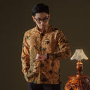 Vertit - Mandalas Kemeja Batik Pria Premium Lengan Panjang - Mandalas