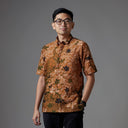 Vertit - Mandalas Kemeja Batik Pria Premium Lengan Pendek - Mandalas