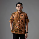 Vertit - Mandalas Kemeja Batik Pria Premium Lengan Pendek - Mandalas