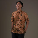 Vertit - Mandalas Kemeja Batik Pria Premium Lengan Pendek - Mandalas