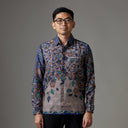 Vimaya - Mandalas Kemeja Batik Pria Premium Lengan Panjang - Mandalas