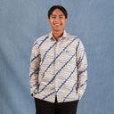 Viparang - Mandalas Kemeja Batik Pria Premium Lengan Panjang - Mandalas