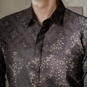 Visura - Mandalas Kemeja Batik Pria Premium Lengan Panjang - Mandalas
