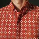 Wabata - Mandalas Kemeja Batik Pria Premium Lengan Pendek - Mandalas