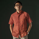 Wabata - Mandalas Kemeja Batik Pria Premium Lengan Pendek - Mandalas