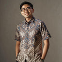 Wadana - Mandalas Kemeja Batik Pria Premium Lengan Pendek - Mandalas