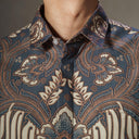 Wadana - Mandalas Kemeja Batik Pria Premium Lengan Pendek - Mandalas