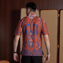 Wadiren - Mandalas Kemeja Batik Pria Premium Lengan Pendek - Mandalas