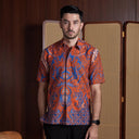 Wadiren - Mandalas Kemeja Batik Pria Premium Lengan Pendek - Mandalas