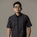 Wahitam - Mandalas Kemeja Batik Pria Premium Lengan Pendek - Mandalas