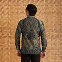 Wahyutam - Mandalas Premium Men's Long Sleeve Batik Shirt - Mandalas