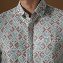 Wajika - Mandalas Kemeja Batik Pria Premium Lengan Pendek - Mandalas