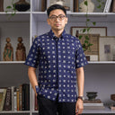 Wajiru - Mandalas Kemeja Batik Pria Premium Lengan Pendek - Mandalas