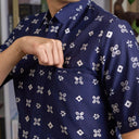 Wajiru - Mandalas Kemeja Batik Pria Premium Lengan Pendek - Mandalas