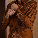 Wanimas - Mandalas Kemeja Batik Pria Premium Lengan Panjang - Mandalas