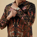 Warsana - Mandalas Kemeja Batik Pria Premium Lengan Panjang - Mandalas