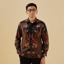 Warsana - Mandalas Kemeja Batik Pria Premium Lengan Panjang - Mandalas