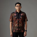 Warsana - Mandalas Kemeja Batik Pria Premium Lengan Pendek - Mandalas