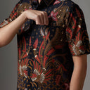 Warsana - Mandalas Kemeja Batik Pria Premium Lengan Pendek - Mandalas