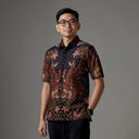 Warsana - Mandalas Kemeja Batik Pria Premium Lengan Pendek - Mandalas