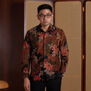Warubi - Mandalas Kemeja Batik Pria Premium Lengan Panjang - Mandalas