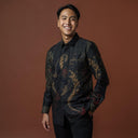 Wasita - Mandalas Kemeja Batik Pria Premium Lengan Panjang - Mandalas