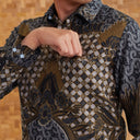 Wengkulan - Mandalas Kemeja Batik Pria Premium Lengan Panjang - Mandalas