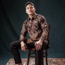 Wetan - Mandalas Kemeja Batik Pria Premium Lengan Panjang - Mandalas
