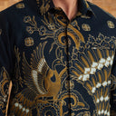 Winaraga - Mandalas Premium Men's Long Sleeve Batik Shirt - Mandalas