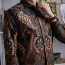 Wirabuana - Mandalas Kemeja Batik Pria Premium Lengan Panjang - Mandalas