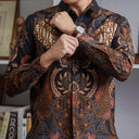 Wirabuana - Mandalas Kemeja Batik Pria Premium Lengan Panjang - Mandalas