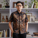 Wirabuana - Mandalas Kemeja Batik Pria Premium Lengan Pendek - Mandalas