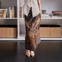 Wirabuana - Mandalas Set Sarimbit Couple Kemeja Lengan Panjang dan Rok Batik Premium - Mandalas