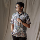 Wiraraja - Mandalas Kemeja Batik Pria Premium Lengan Pendek - Mandalas