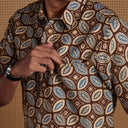 Wukana - Mandalas Kemeja Batik Pria Premium Lengan Pendek - Mandalas