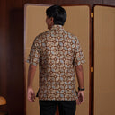Wukana - Mandalas Kemeja Batik Pria Premium Lengan Pendek - Mandalas