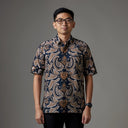 Wuradian - Mandalas Kemeja Batik Pria Premium Lengan Pendek - Mandalas