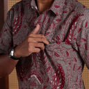 Wurlet - Mandalas Kemeja Batik Pria Premium Lengan Pendek - Mandalas