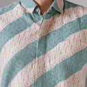 Yafani - Mandalas Premium Men's Short Sleeve Batik Shirt - Mandalas