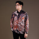 Yumaju - Mandalas Kemeja Batik Pria Premium Lengan Panjang - Mandalas