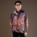 Yumaju - Mandalas Kemeja Batik Pria Premium Lengan Panjang - Mandalas
