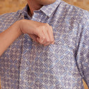 Zahlu - Mandalas Kemeja Batik Pria Premium Lengan Pendek - Mandalas