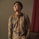 Zatora - Mandalas Kemeja Batik Pria Premium Lengan Panjang - Mandalas